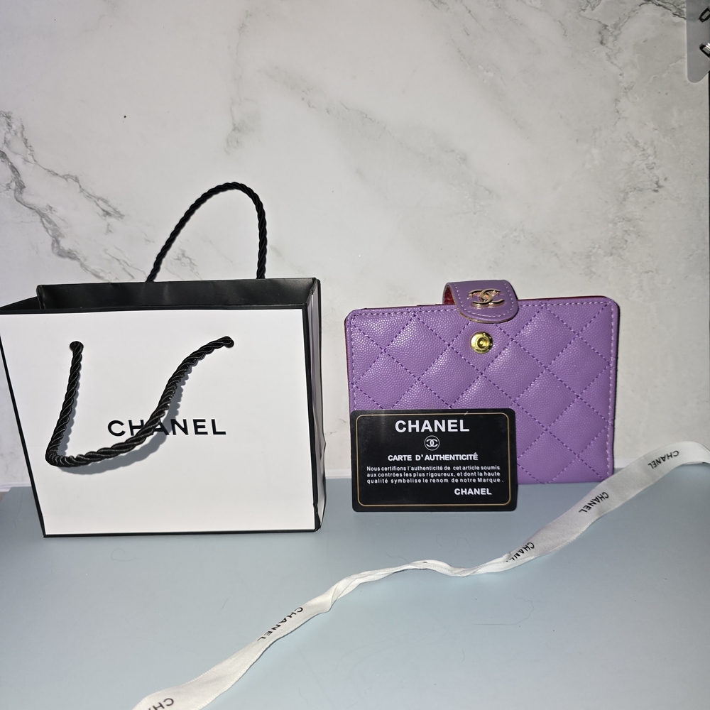 Chanel Purple Quilted Women's Bag